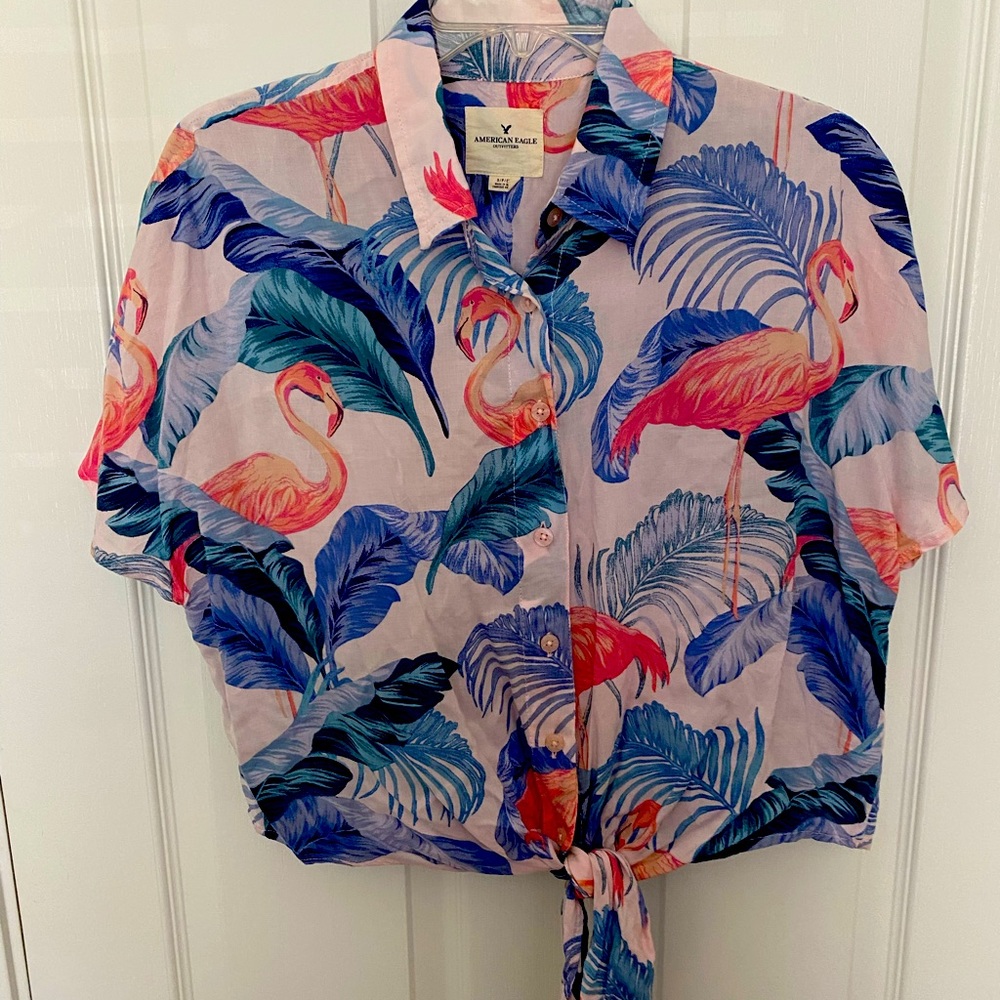 American Eagle Outfitters Hawaiian Shirt